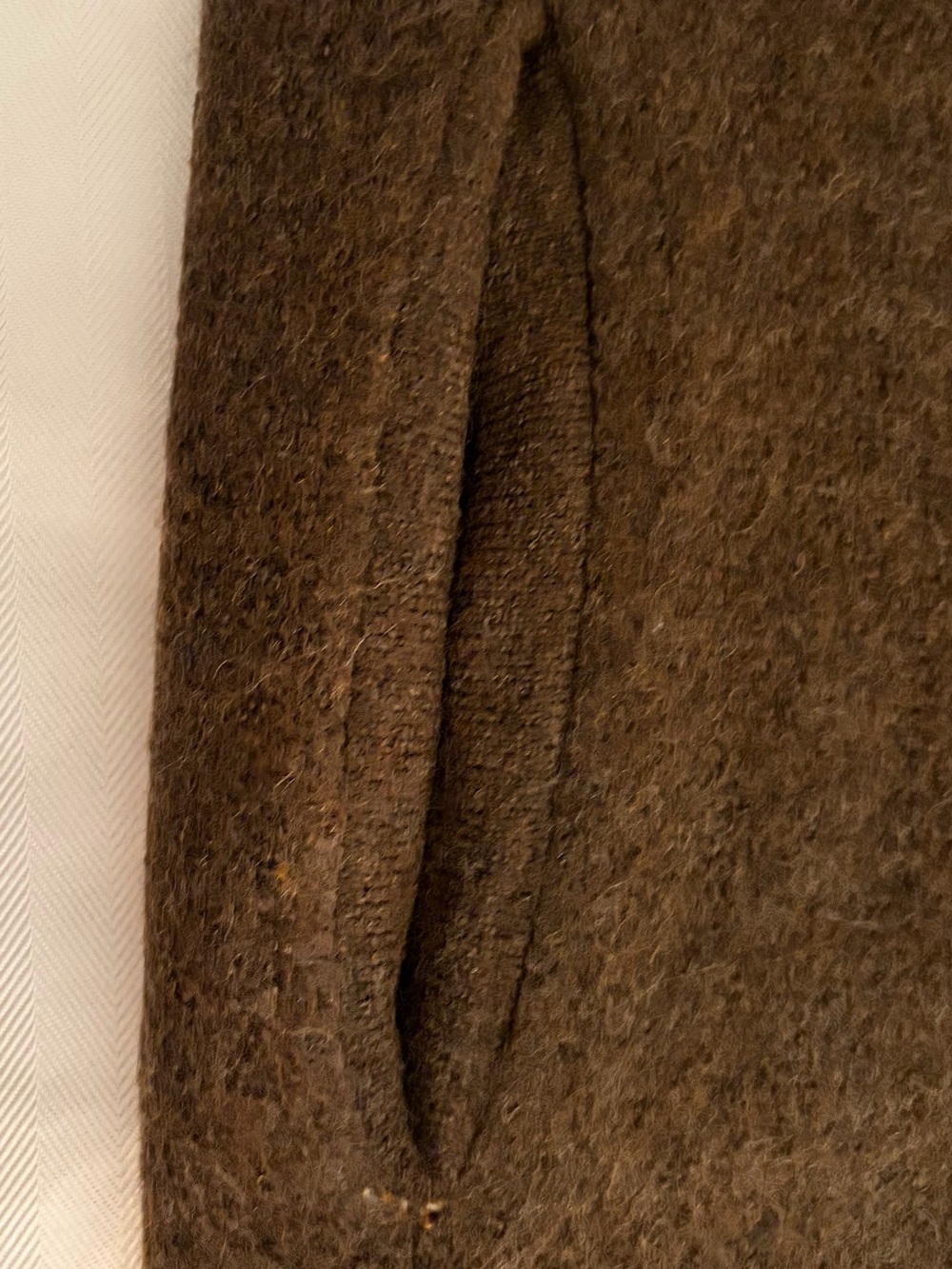 Max Studio Open Front Sweater Jacket - Size Medium - Picture 9 of 11